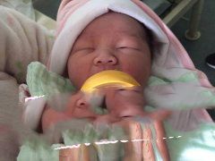 七斤八两的胖小子总算是在远播优育助孕公司圆梦啦